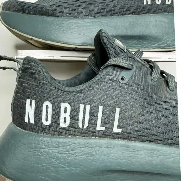 NOBULL Unisex Green Running / Crossfit Trainers Womens 8 / Mens 9.5